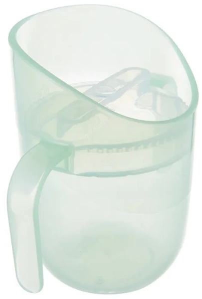 LOVI Genius - kubek treningowy z wkładką i uchwytami 150 ml | Pistachio