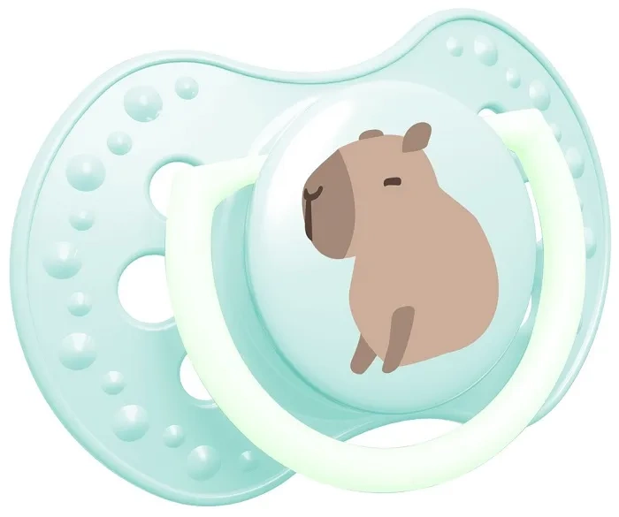 LOVI CapiChill - 2 x smoczek silikonowy dynamiczny 0-6 m | Boy