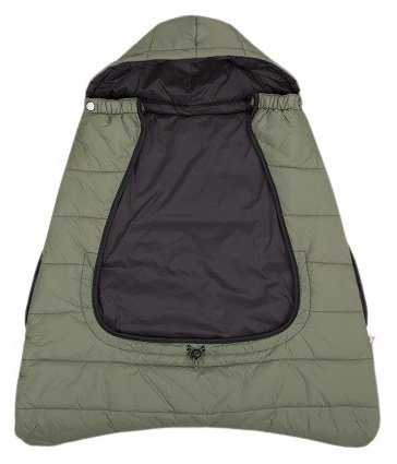 CUDDLECO Comfi-Cape - śpiworek 3w1 do nosidełka/wózka/fotelika | Khaki