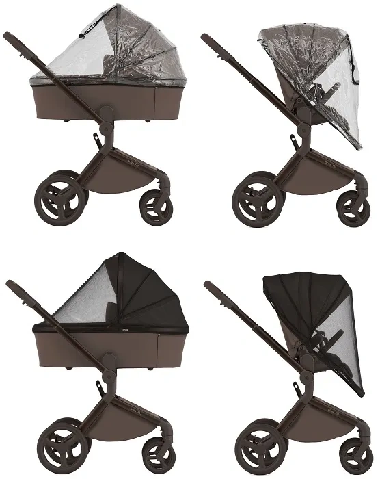 anex flo folia przeciwdeszczowa i moskitiera w zestawie