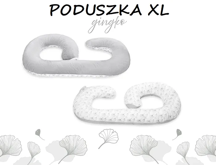YOONCO - poduszka wielofunkcyjna ciążowa XL | Gingko