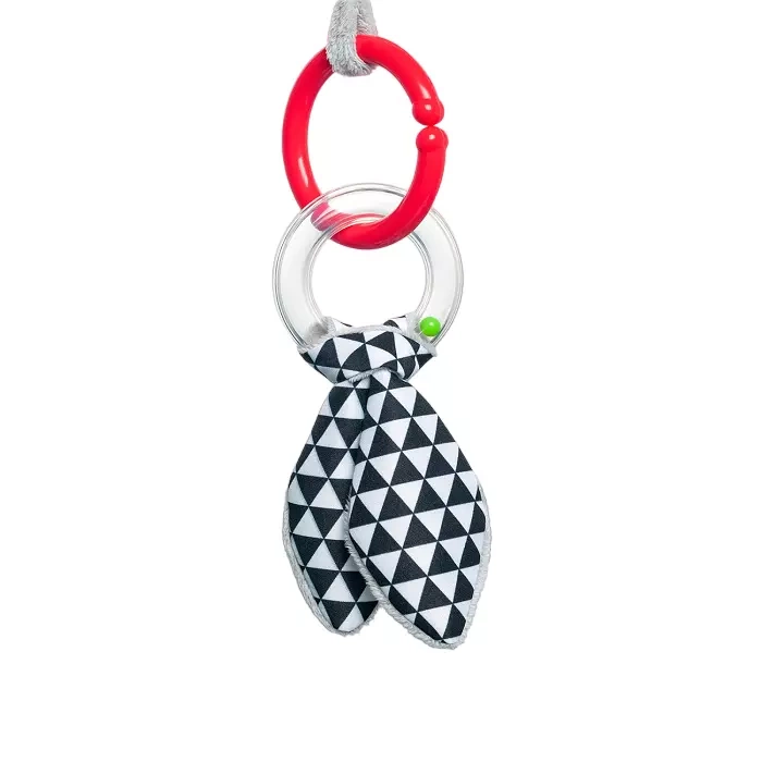 CANPOL BABIES - interaktywna spirala do łóżeczka/ wózka ZIGZAG | czerwona