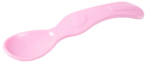 BABYONO - miseczka z przyssawką i łyżeczką | Różowa