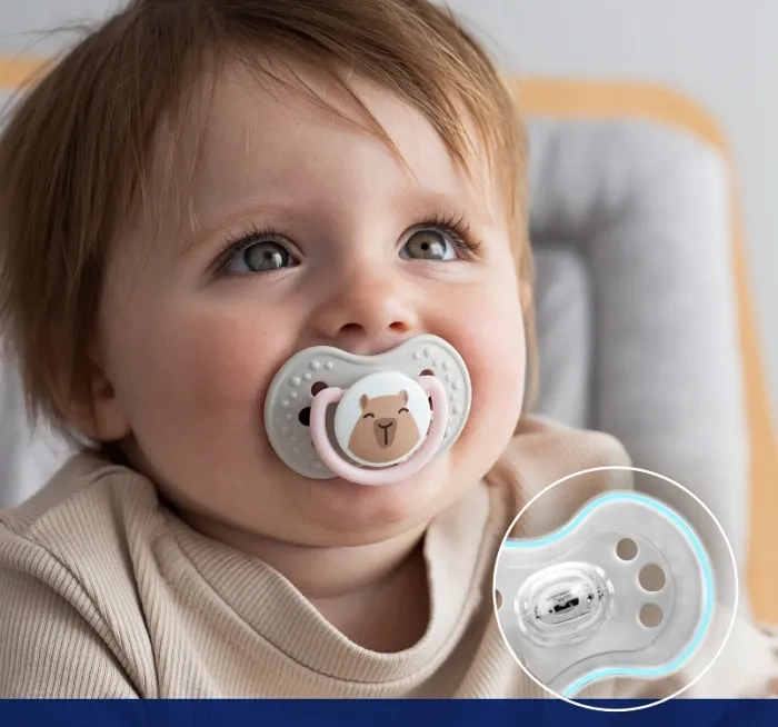 LOVI CapiChill - 2 x smoczek silikonowy dynamiczny 0-6 m | Boy