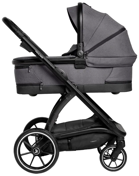 MUUVO Trick - wózek wielofunkcyjny, zestaw 2w1 | Iron Graphite