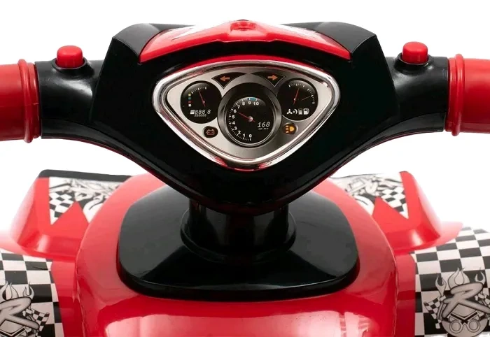 BABY MIX Quad - jeździk z melodiami, klaksonem i światłami | Różowy