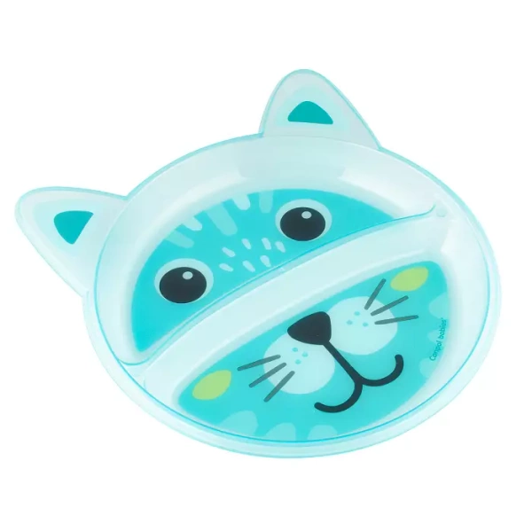 CANPOL BABIES - talerz z podziałką HAPPY FACES 1 szt.