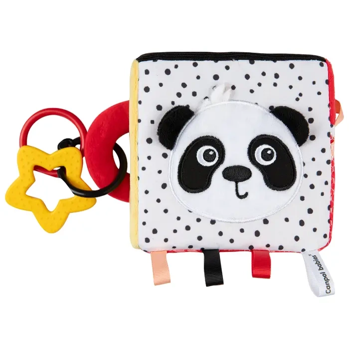 CANPOL BABIES - miękka kontrastowa kostka sensoryczna | BabiesBoo