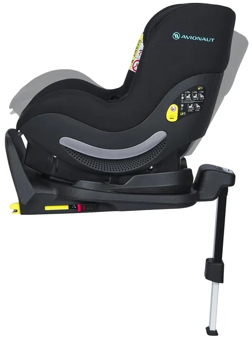 AVIONAUT Aerofix Smart - fotelik samochodowy 0-18,5 kg | Black