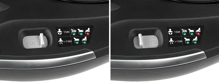 JANE CONCORD Kombikid - fotelik samochodowy 40-105 cm + baza Kombibase | Matt Black