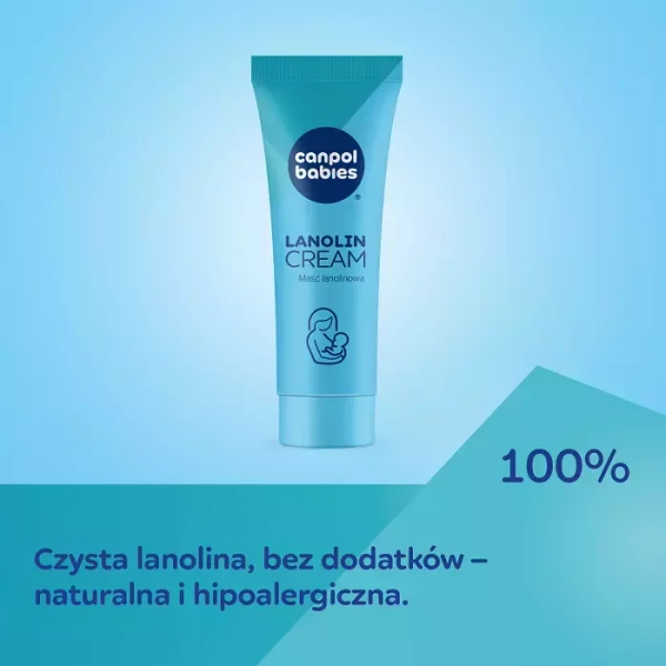 CANPOL BABIES - maść lanolinowa do brodawek sutkowych | 7g