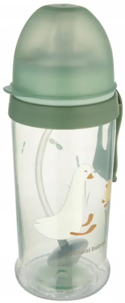 CANPOL BABIES - bidon niekapek z rurką i odważnikiem 350 ml | Goose