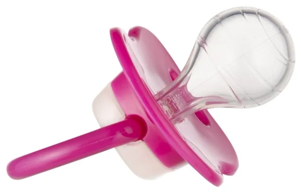 CANPOL BABIES Love & Sea - smoczek uspokajający silikon 18 m+ okrągły | różowy