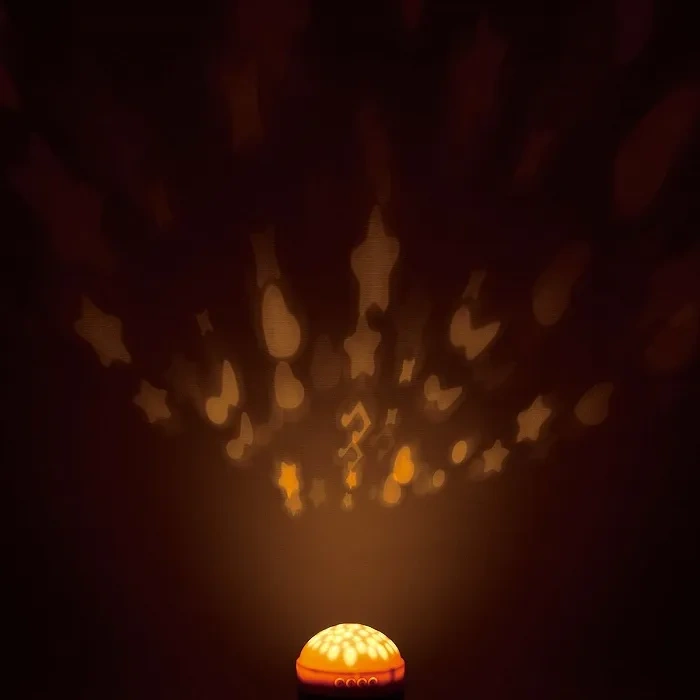 projektor 2w1 z białym szumem alecto