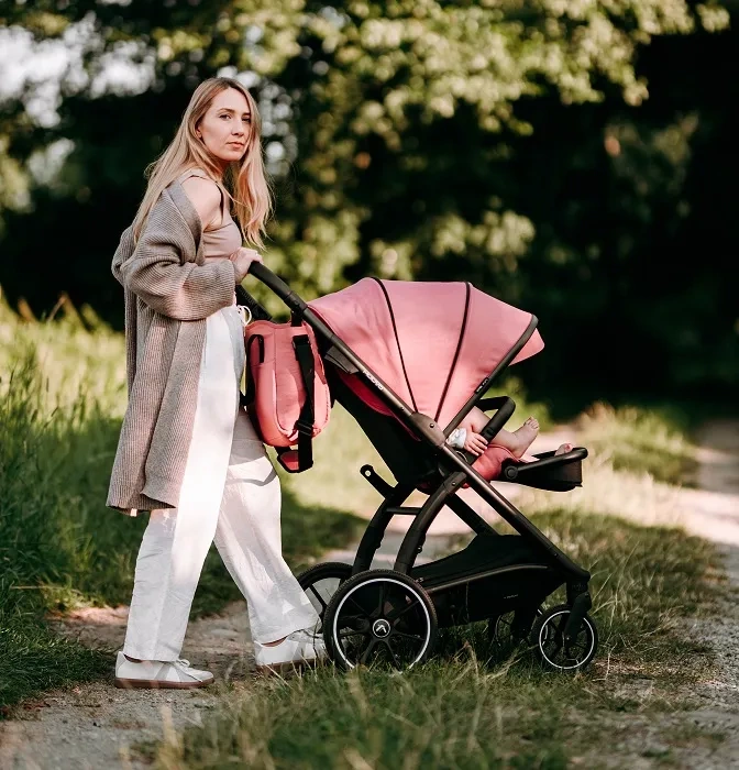 MUUVO Trick - wózek wielofunkcyjny, zestaw 2w1 | Pure Pink
