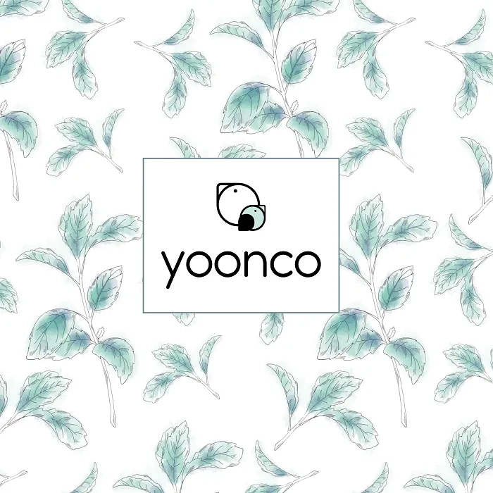 YOONCO - muślinowa poduszka do karmienia Rogal | Mięta