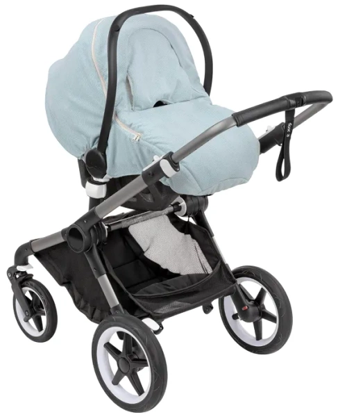 COZYWAY - pokrowiec na fotelik dla niemowlaka | Baby Blue