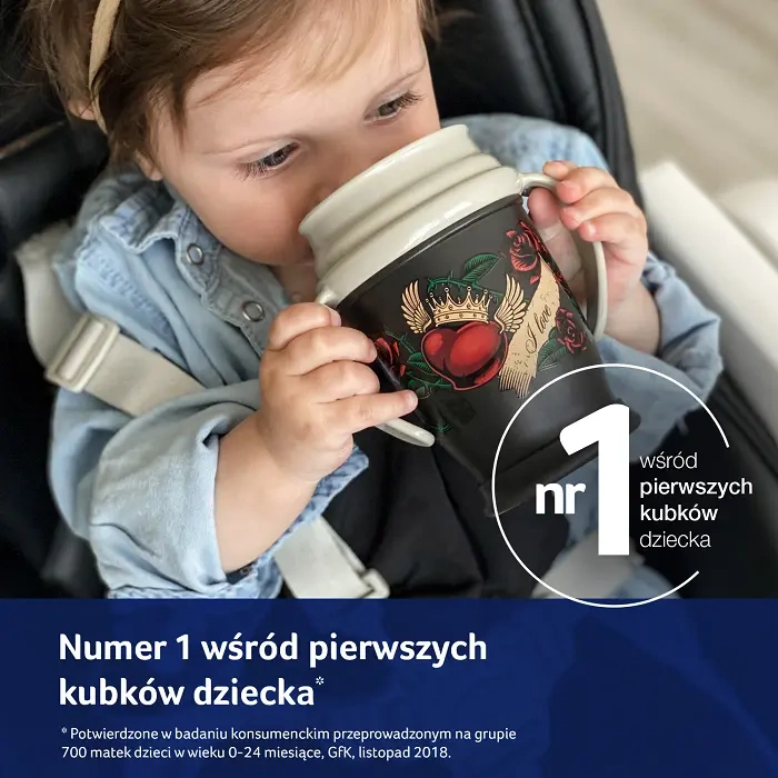 LOVI - kubek niekapek 360° Drink Master 250ml I Love | 9m+