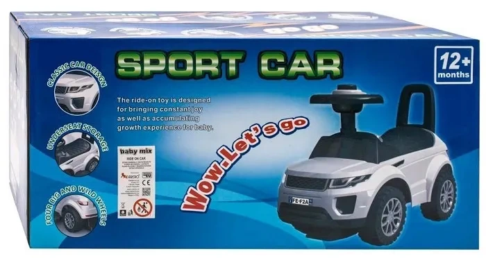 BABY MIX SUV - jeździk z panelem dźwiękowym | Czerwony