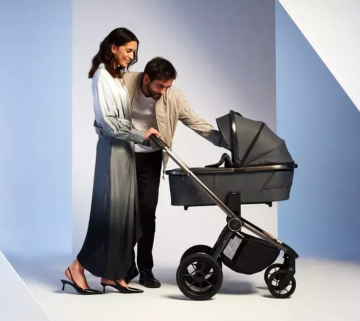 MUUVO Quick SE 2 - wózek wielofunkcyjny, zestaw 2w1 | Diamond Graphite (+ ADAPTERY)