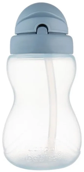 CANPOL BABIES - bidon ze składaną rurką silikonową 270 ml | Niebieski