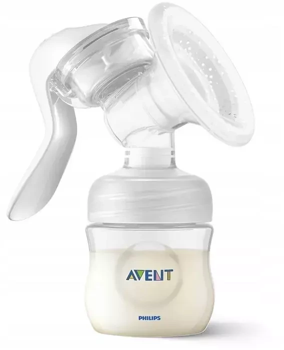 PHILIPS AVENT - laktator ręczny z butelkami, akcesoriami i etui