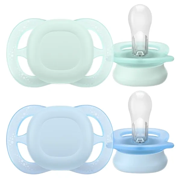 PHILIPS AVENT Ultra Start - smoczek ortodontyczny 2 szt. | 0-2 m