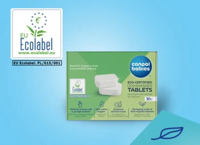 CANPOL BABIES - ekocertyfikowane tabletki do zmywarki | 30 szt.