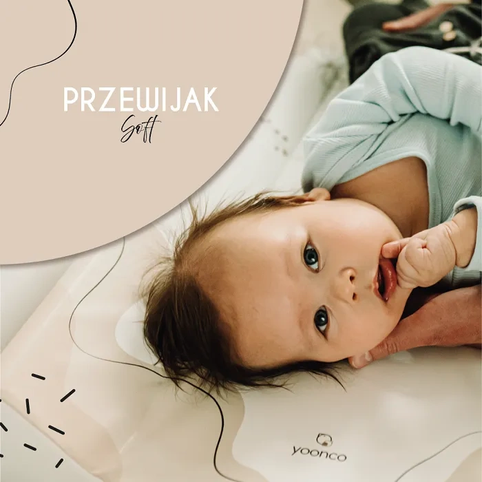 YOONCO - przewijak miękki, tapicerka 50x70 cm na komodę | Sarenka Hello Baby