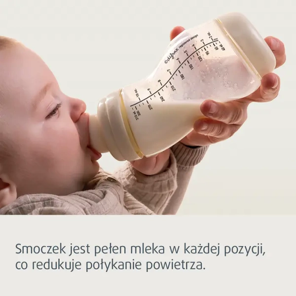 CANPOL BABIES -  butelka antykolkowa szeroka PP 310 ml | S-SHAPE