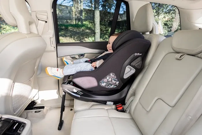 JANE CONCORD Kombikid - fotelik samochodowy 40-105 cm + baza Kombibase | Mars Gray