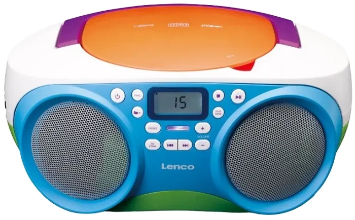 LENCO SCD-41 - przenośne radio FM z odtwarzaczem CD i USB