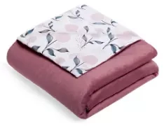 YOONCO - dwustronny kocyk kołderka 80x100 cm | Flower