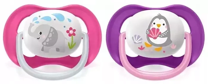 PHILIPS AVENT Ultra Air - smoczek ortodontyczny 2 szt. | 6-18 m