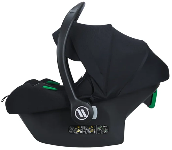 AVIONAUT Cosmo Smart - fotelik samochodowy 40-87 cm + obrotowa baza IQ Orbit | Black