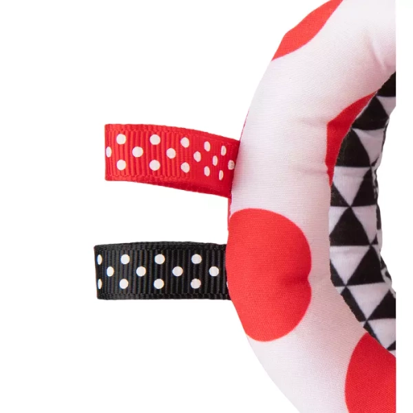 CANPOL BABIES - pluszowa piłka kontrastowa | SENSORY TOYS