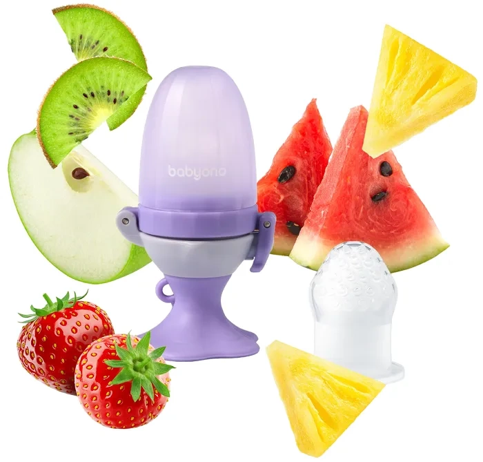 BABYONO - gryzak do podawania pokarmów | Flower