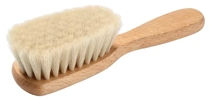 BABYONO - szczotka z naturalnego włosia | miękka