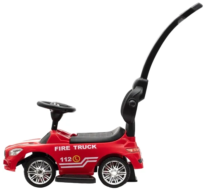 BABY MIX Straż Pożarna - jeździk z panelem dźwiękowym | Wóz strażacki