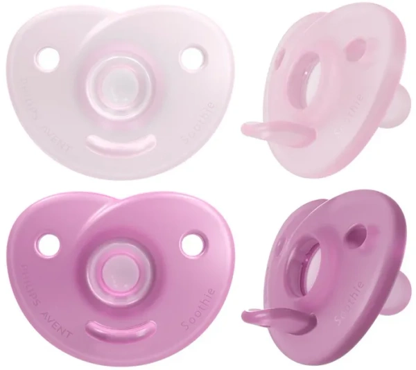 PHILIPS AVENT Soothie - smoczek ortodontyczny 2 szt. | 0-6 m