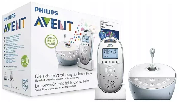 PHILIPS AVENT - niania elektroniczna z projektorem gwiazdek i kołysankami