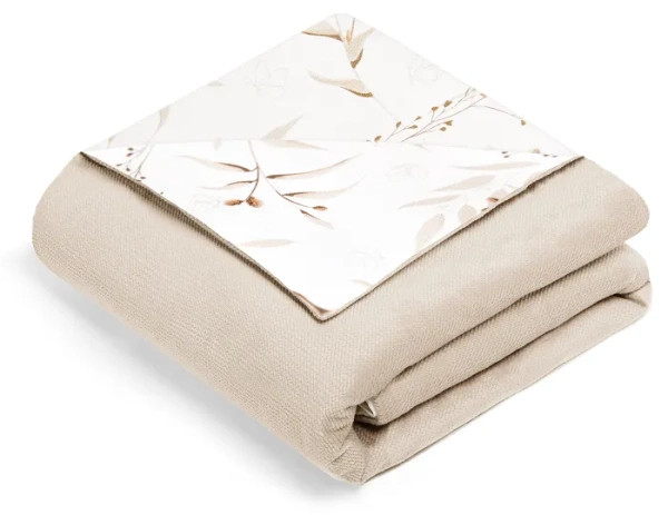 YOONCO - dwustronny kocyk kołderka 80x100 cm | Meadow