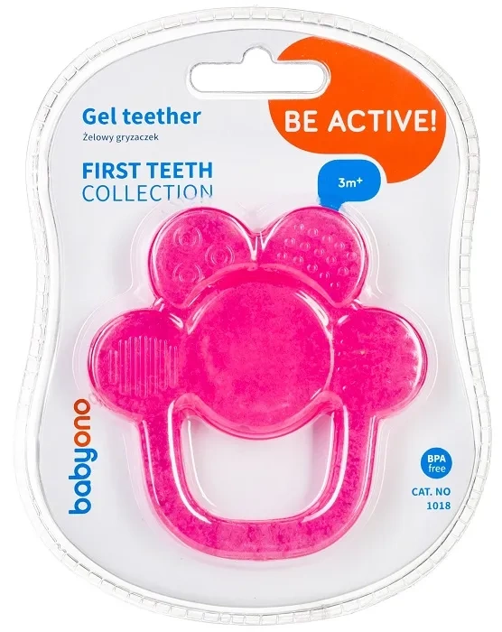 BABYONO - gryzak żelowy Flower | MIX kolorów