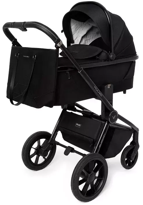 MUUVO Quick SE 2 - wózek wielofunkcyjny, zestaw 2w1 | Chromium Black
