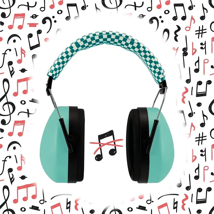 ALECTO BV-71 - słuchawki wygłuszające dla małych dzieci 18 m+ | Zielone