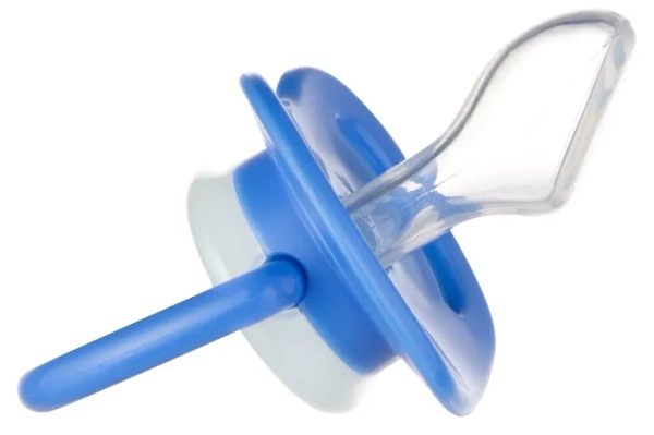 CANPOL BABIES Love & Sea - smoczek uspokajający silikon 18 m+ anatomiczny | niebieski