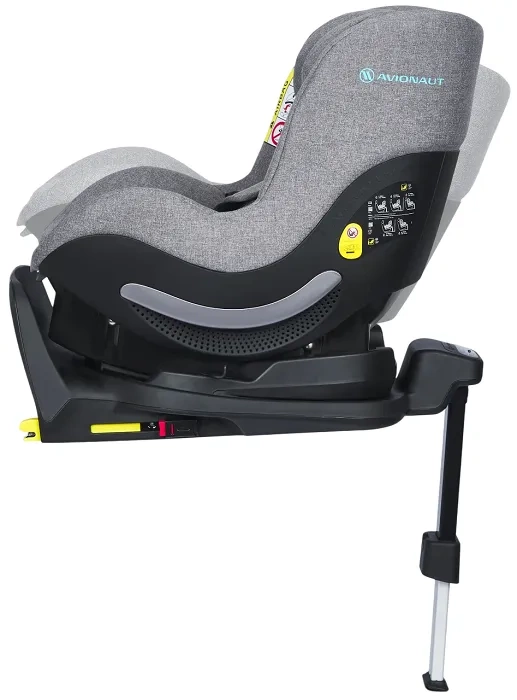 AVIONAUT Aerofix Smart - fotelik samochodowy 0-18,5 kg | Grey