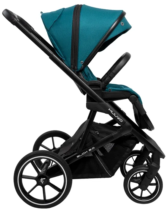 MUUVO Slick 2.0 - wózek spacerowy | Tropical Green