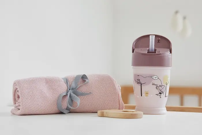 LOVI - kubek ze słomką Freestyle 350 ml Lovely Girl | 11m+