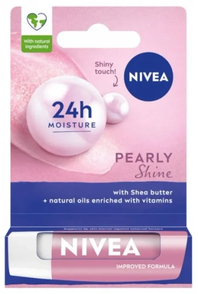 NIVEA - pielęgnująca pomadka do ust | Pearly Shine